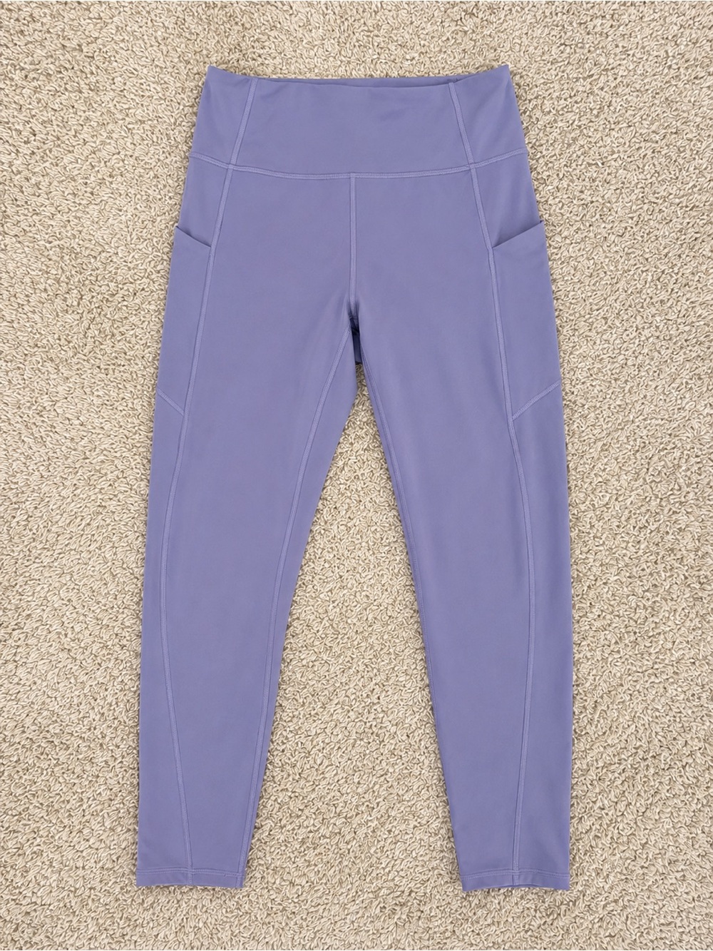 Fabletics PureLuxe Purple High Rise Leggings w/ Pockets